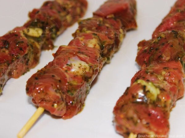 Brochettes d'agneau