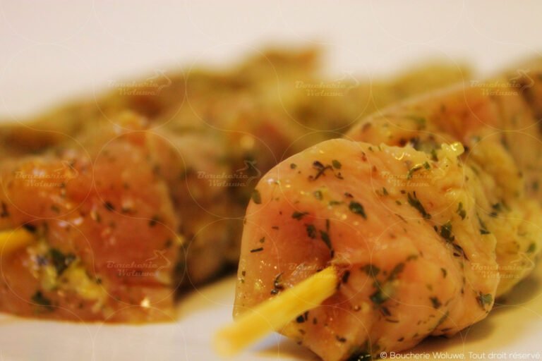 Brochettes de veau