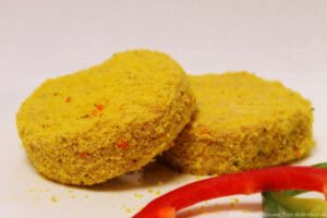 Burger poulet légumes