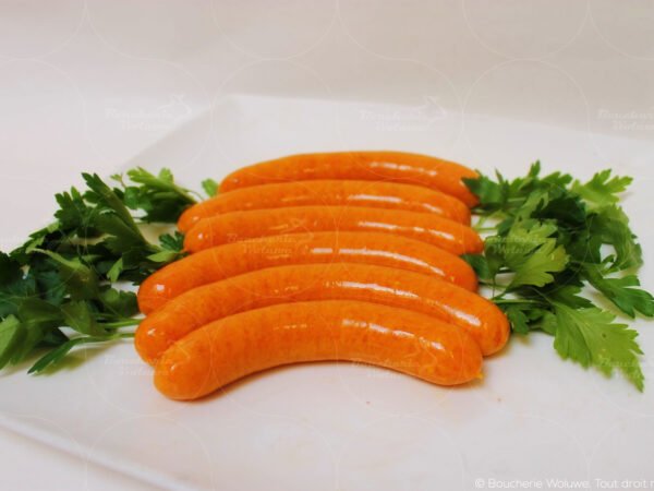 Saucisses de poulet au curry